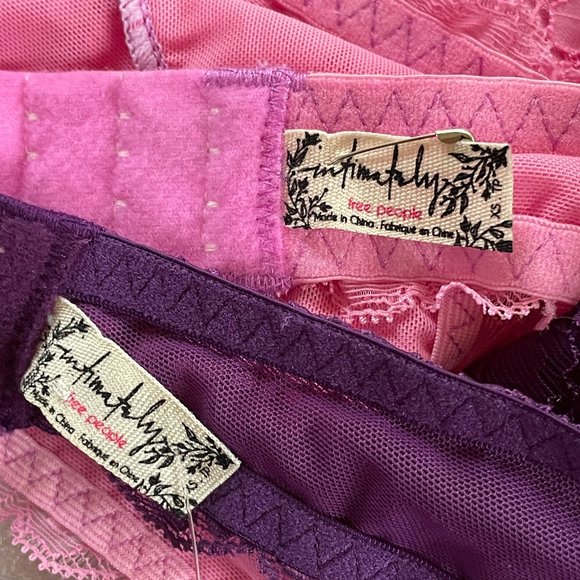 Free People Galloon Lace Halter Bra Bundle (Bundle of 2) - Picture 9 of 10